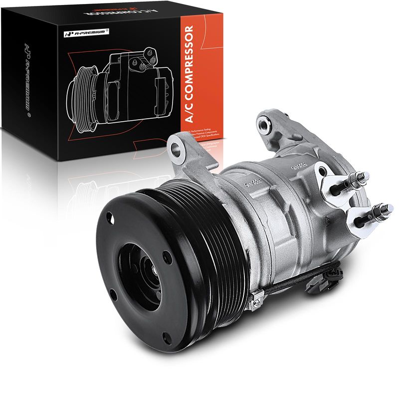 AC Compressor with Clutch & Pulley for Chrysler Aspen 07-08 Dodge Durango 5.7L