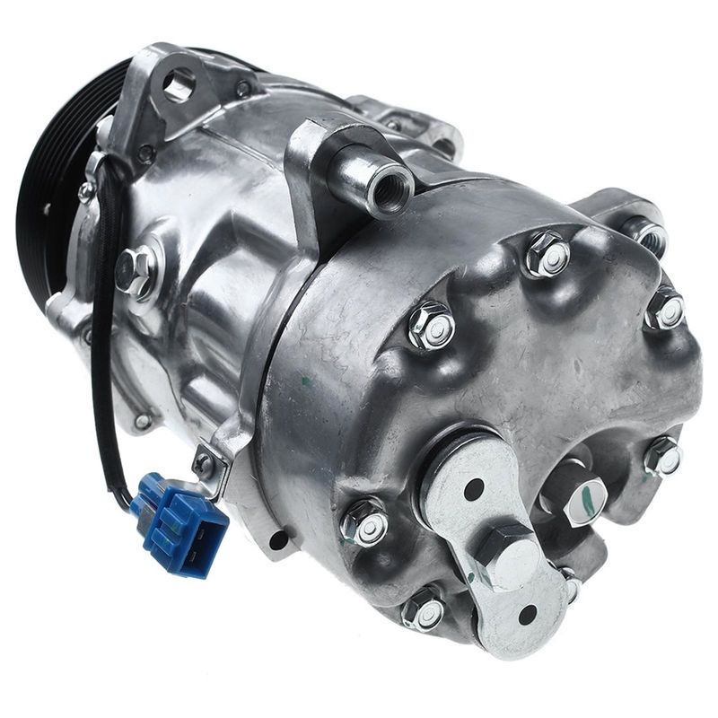 AC Compressor with Clutch & Pulley for VW Golf Jetta Passat Seat Alhambra SD7V16