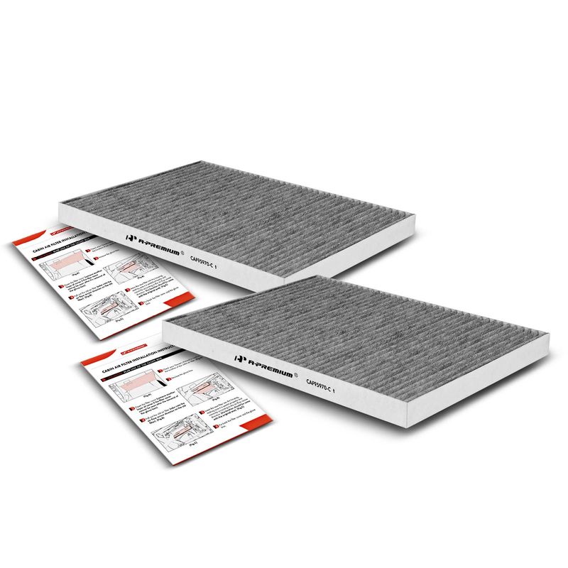 2x Activated Carbon Cabin Air Filter for Dodge Grand Caravan Chrysler Voyager