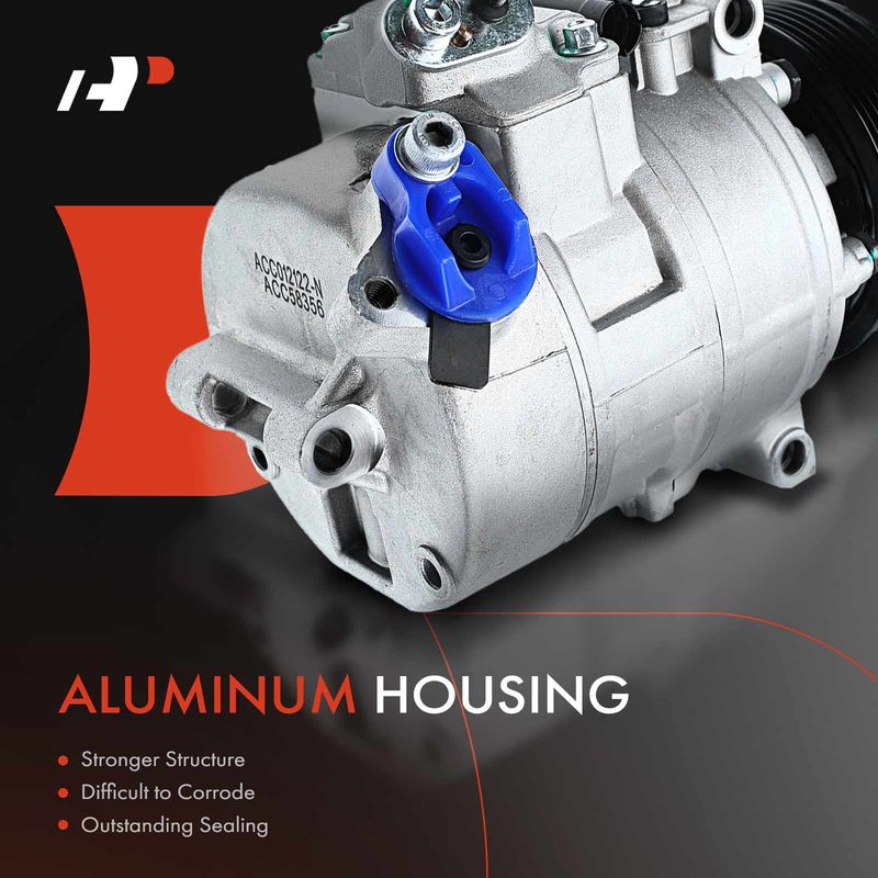 AC Compressor with Clutch & Pulley for BMW E92 328i xDrive X1 X3 X5 X6 3.0L