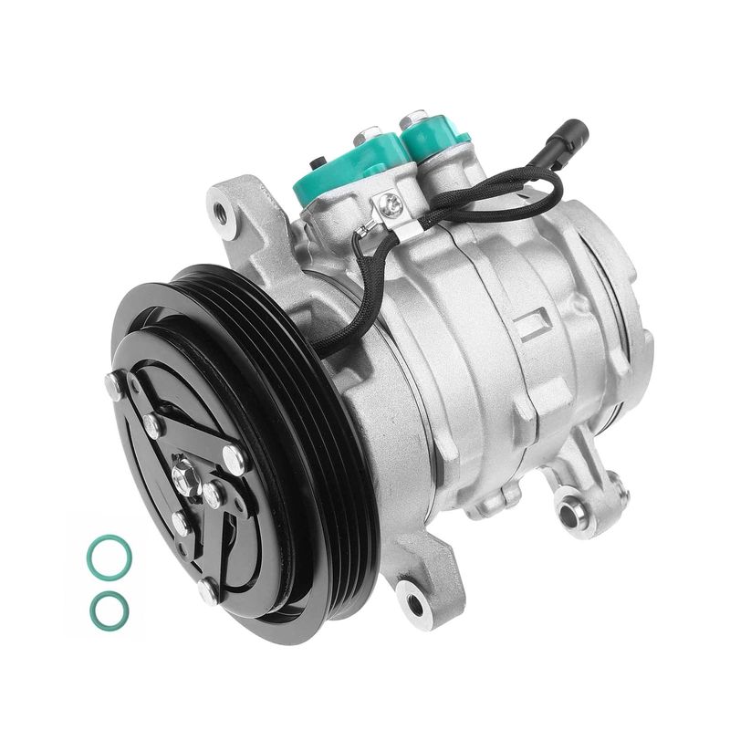 AC Compressor with Clutch & Pulley for Chevrolet Tracker 1999-2000 L4 1.6L