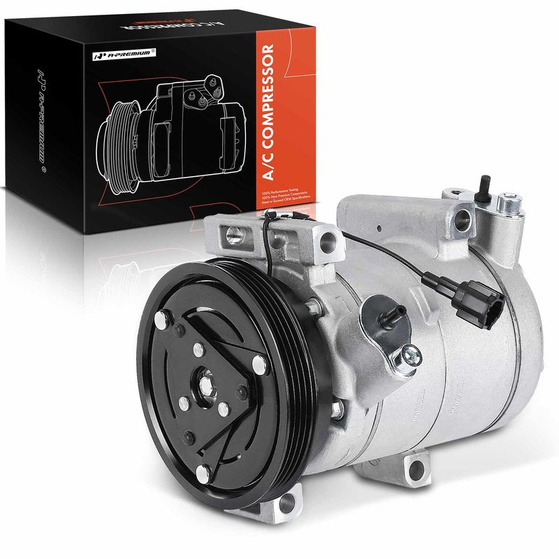AC Compressor with Clutch & Pulley for Nissan Altima GLE/GXE/SE/XE 98-01 2.4L
