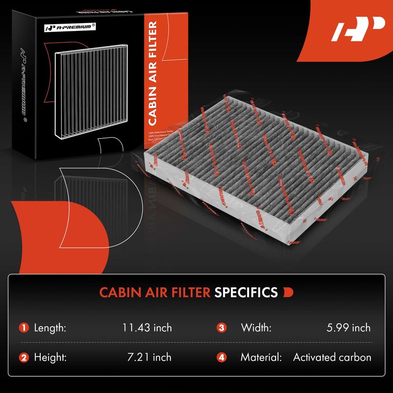 2x Activated Carbon Cabin Air Filter for BMW G30 540d xDrive G11 G12 B7 X5 X6 X7