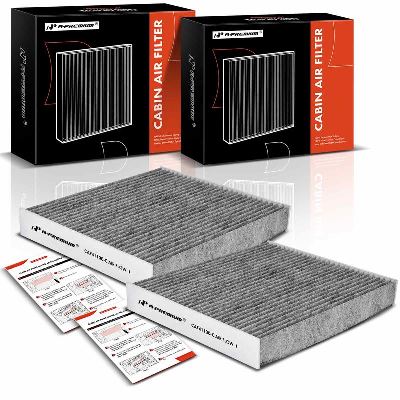 2x Activated Carbon Cabin Air Filter for Porsche Boxster Panamera 2010-2019