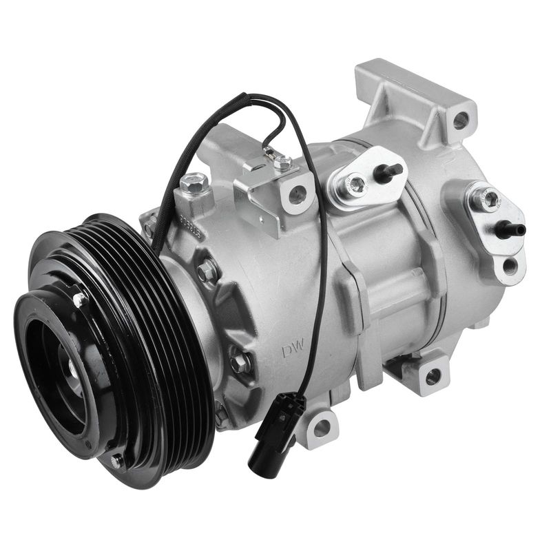 AC Compressor with Clutch & Pulley for Hyundai Veloster 2014-2017 1.6L DV13