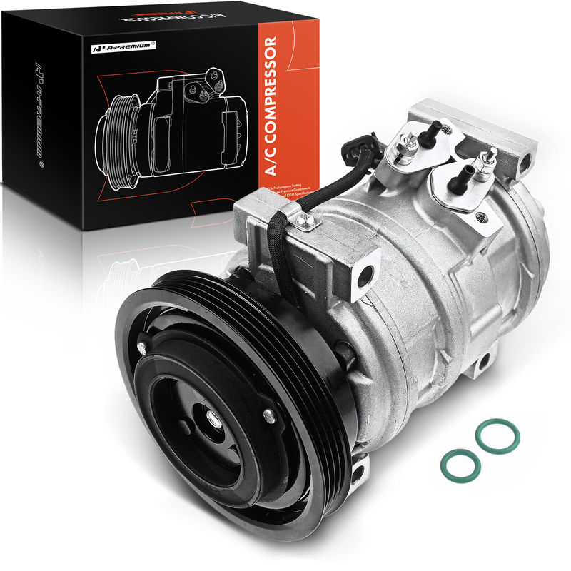 AC Compressor with Clutch & Pulley for Chrysler PT Cruiser 01-09 Dodge Plymouth