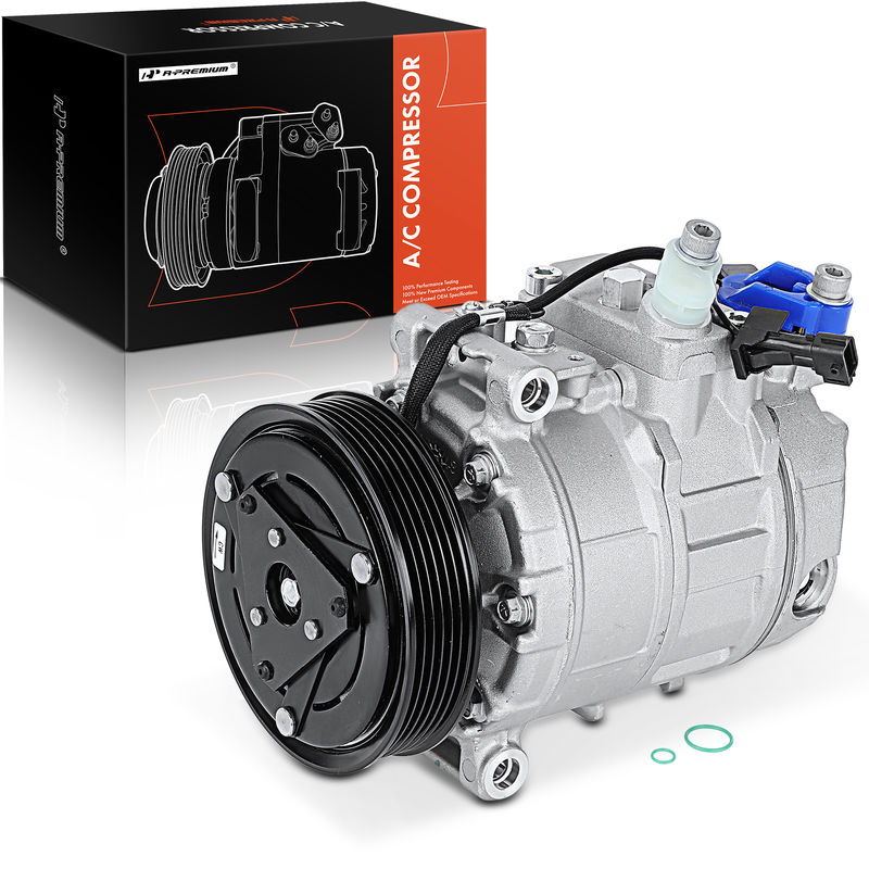 AC Compressor with Clutch & Pulley for Saab 9-5 2003-2009 L4 2.3L
