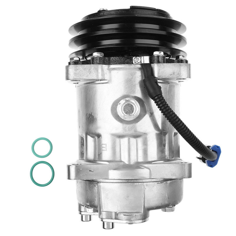 AC Compressor with Clutch & Pulley for Volvo ACL VN VNL WAH Autocar White/GMC