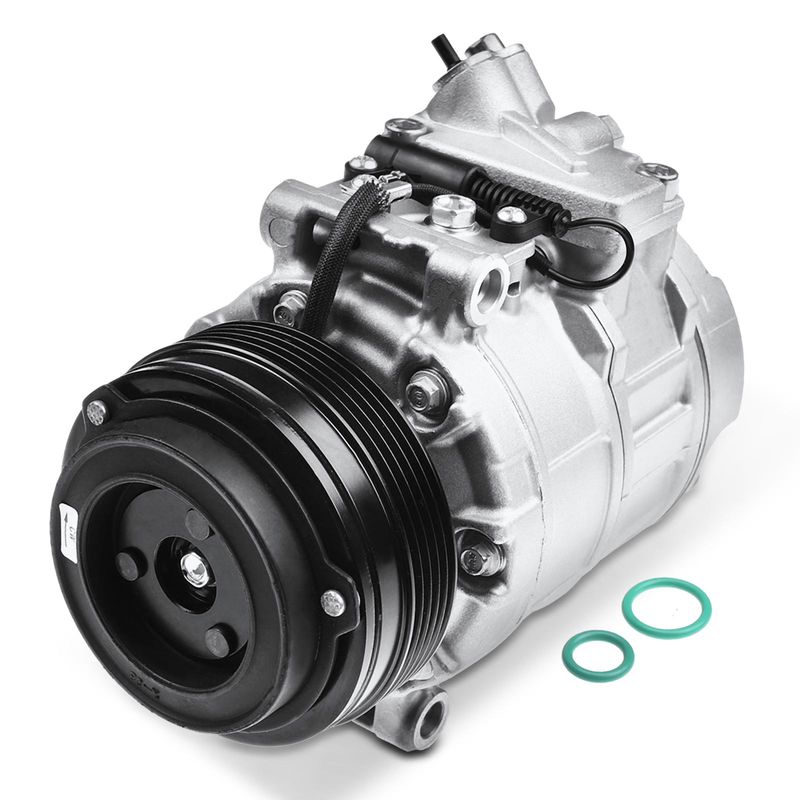 AC Compressor with Clutch & Pulley for BMW 323Ci 328i 330i 525i 540i 740i M3