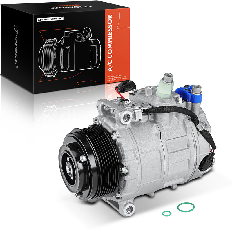 AC Compressor with Clutch & Pulley for Mercedes-Benz E320 2007-2009 W211 W212