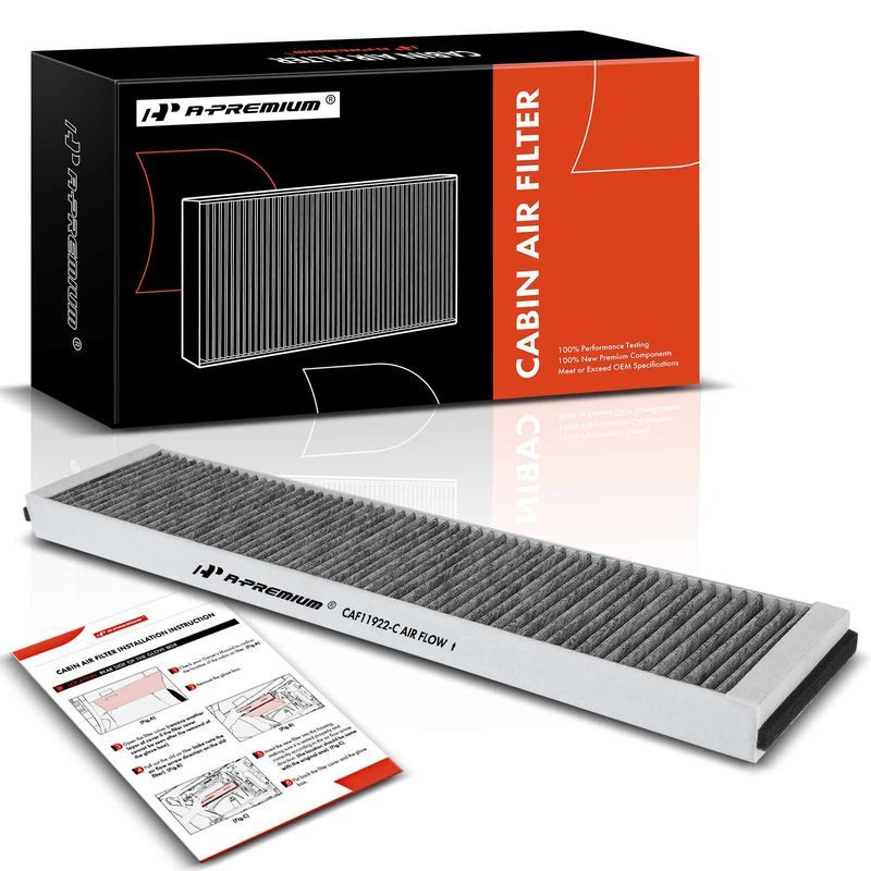 Activated Carbon Cabin Air Filter for Jaguar X-Type 2002-2008 Under Hood