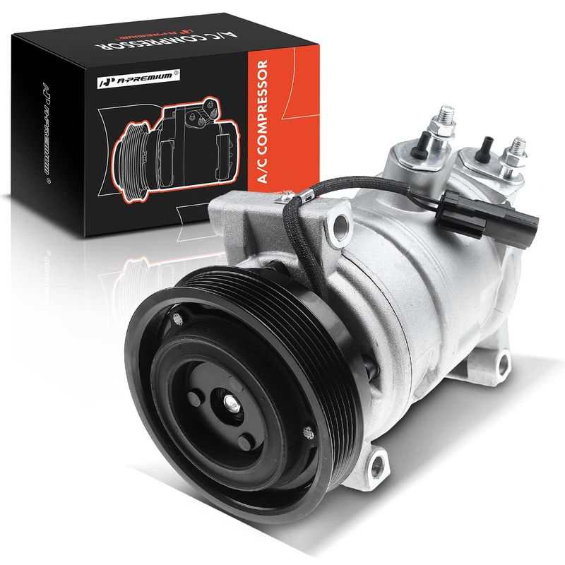 AC Compressor with Clutch & Pulley for Jeep Commander 2006-2009 5.7L