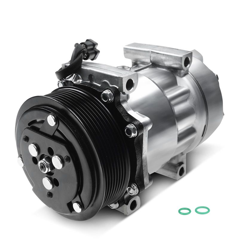 AC Compressor with Clutch & Pulley for Dodge D250 D350 W250 W350 1990-1993