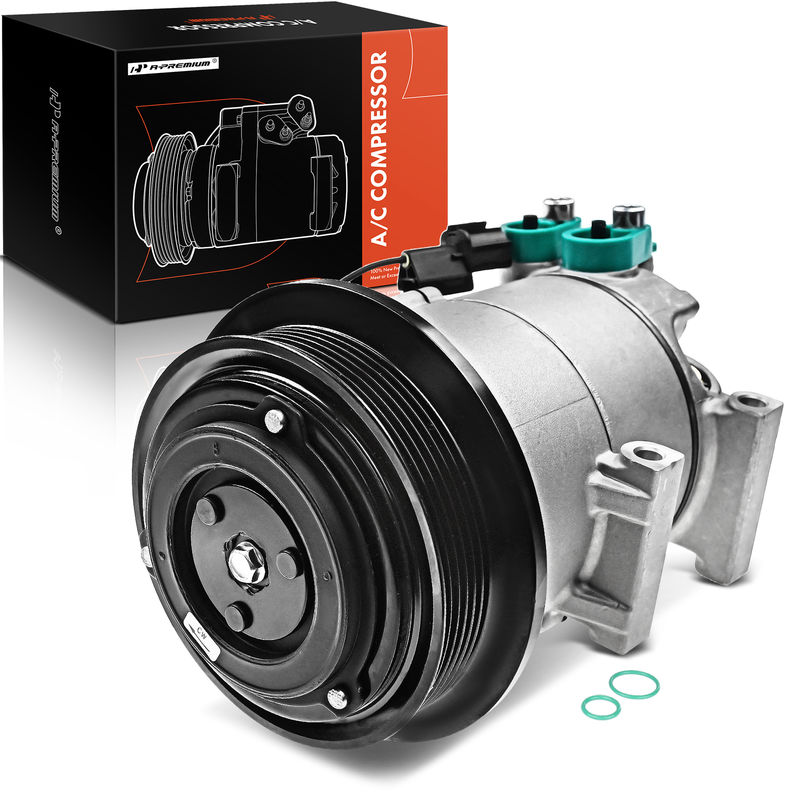 AC Compressor with Clutch & Pulley for Kia Soul 2010 2011 1.6L Hatchback