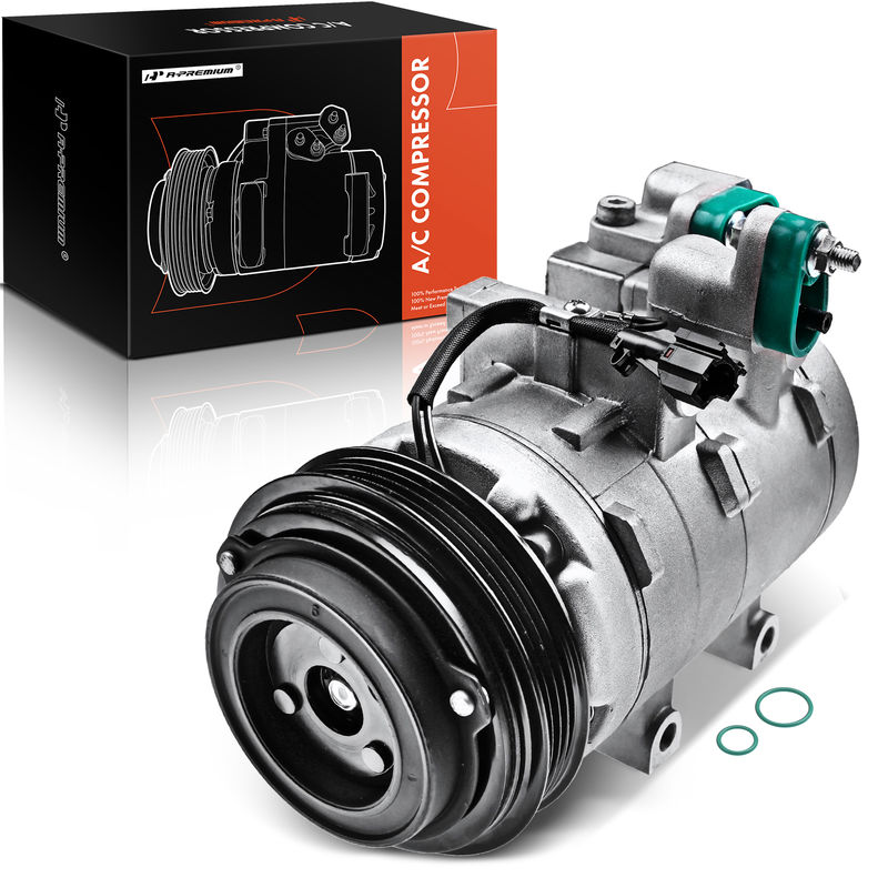 AC Compressor with Clutch & Pulley for Kia Sorento 2003-2006 V6 3.5L