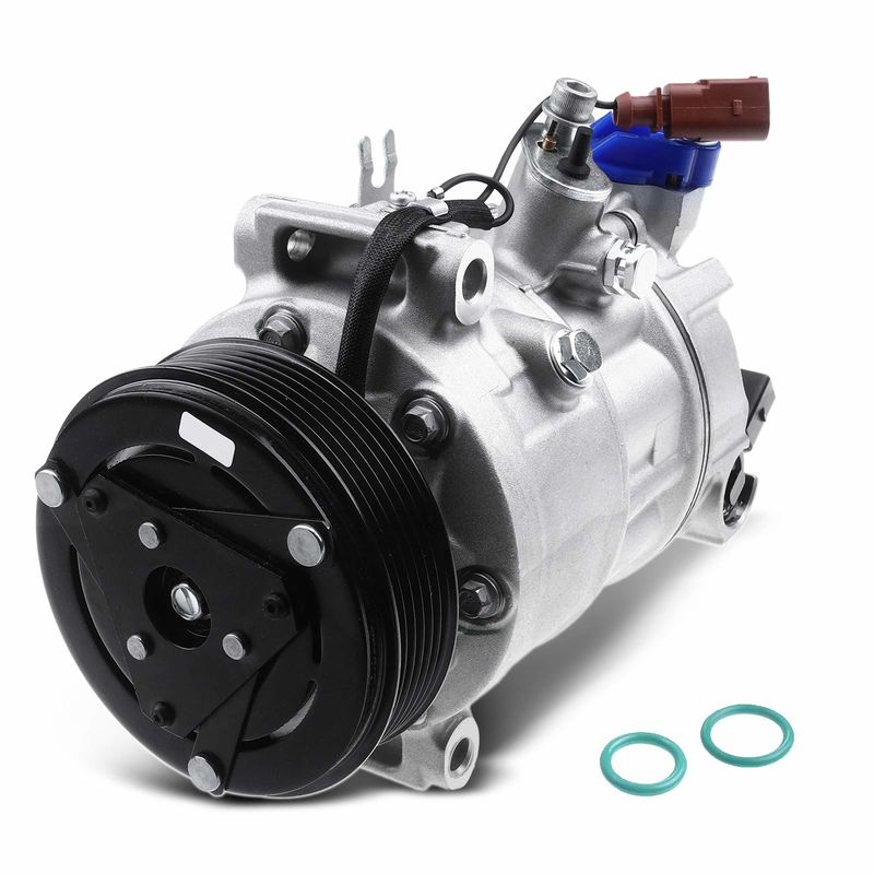 AC Compressor with Clutch & Pulley for Volkswagen Atlas 2018-2020 L4 2.0L