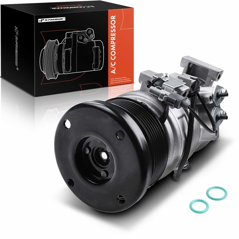 AC Compressor with Clutch & Pulley for Toyota 4Runner FJ Cruiser Tundra V6 4.0L