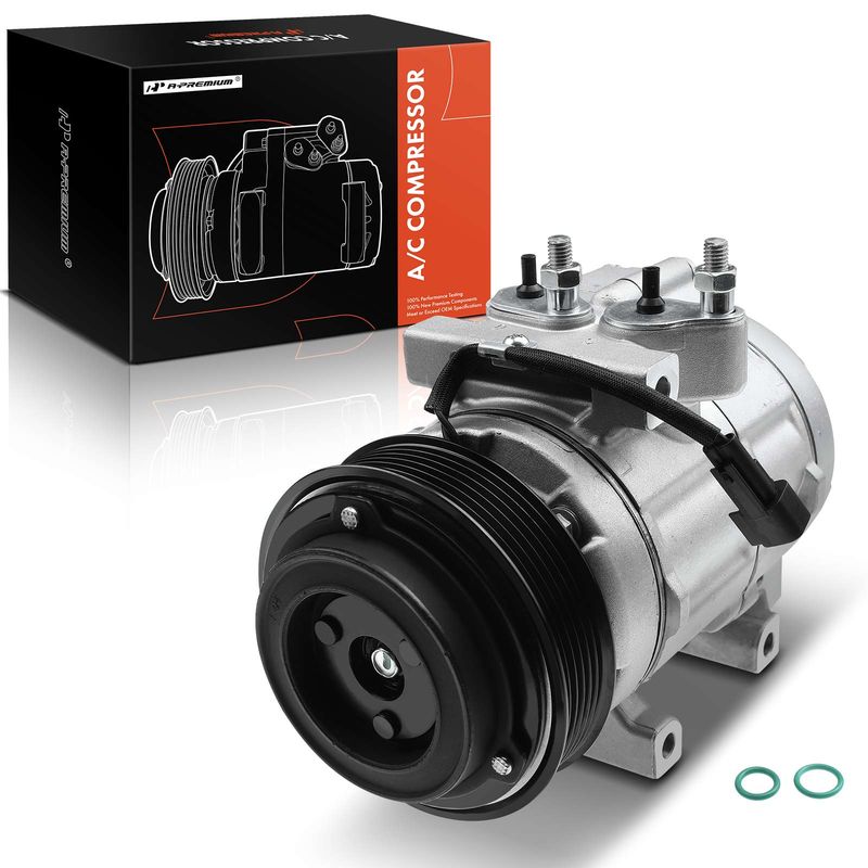 AC Compressor with Clutch & Pulley for Ford Explorer Mercury Mountaineer 06-10