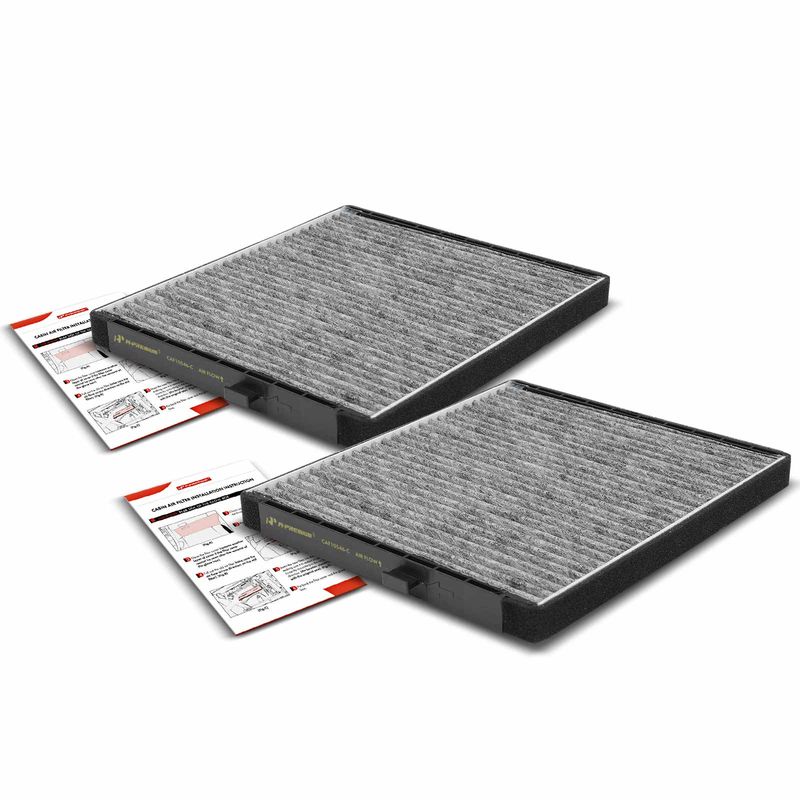 2x Activated Carbon Cabin Air Filter for Chevrolet Aveo 04-11 Pontiac G3 Wave