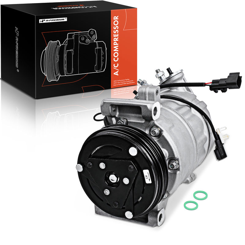 AC Compressor with Clutch & Pulley for Volvo S60 2012-2016 V60 2015-2016 L5 2.5L