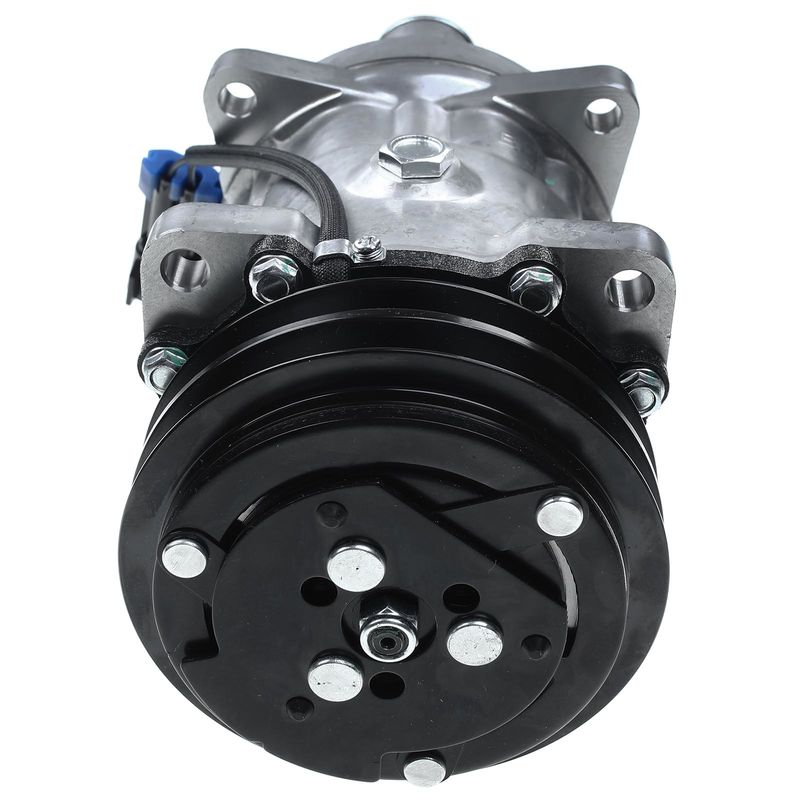 AC Compressor with Clutch & Pulley for Chevrolet C60 Kodiak GMC Autocar Volvo