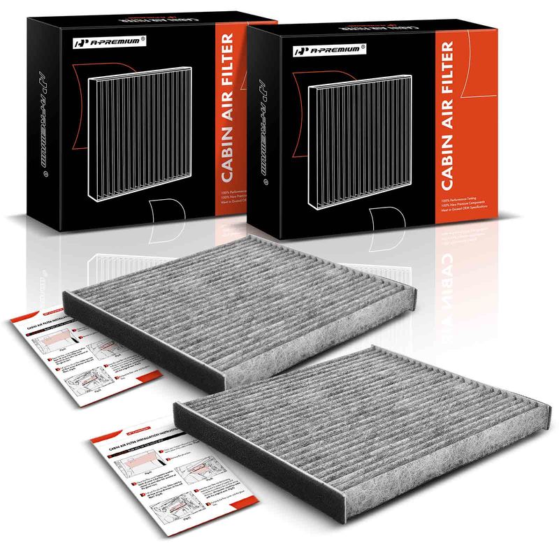 2x Activated Carbon Cabin Air Filter for Lexus IS300 RX300 Toyota Highlander