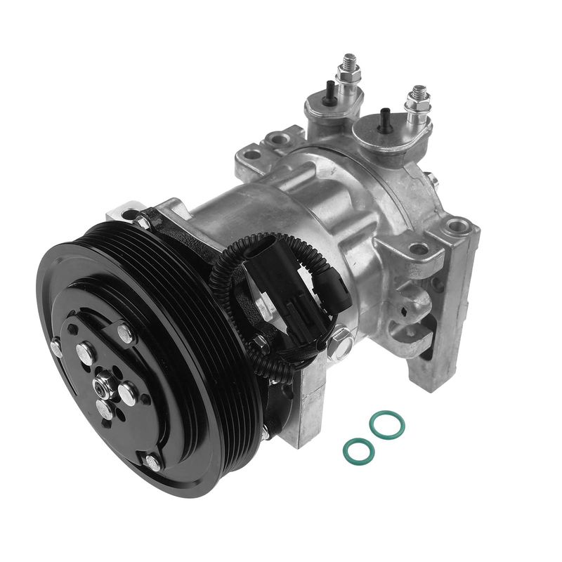 AC Compressor with Clutch & Pulley for Jeep Liberty 2002-2005 L4 2.4L PAG 100