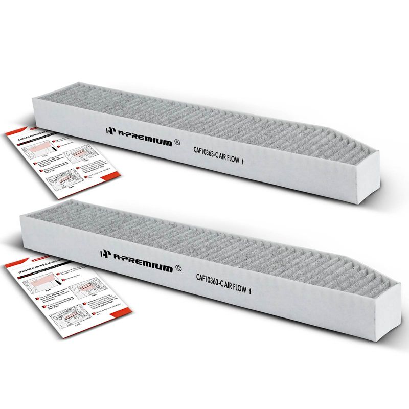 2x Activated Carbon Cabin Air Filter for Jeep Grand Cherokee 1999-2010