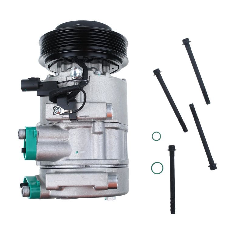 AC Compressor with Clutch & Pulley for Kia Rondo 2007 2008 2009 L4 2.4L