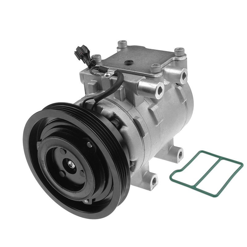 AC Compressor with Clutch & Pulley for Hyundai Elantra 98-00 Tiburon 98-01 2.0L