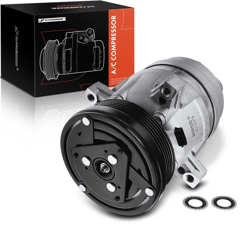 AC Compressor with Clutch & Pulley for Chevy Lumina APV Pontiac Trans Sport 1992
