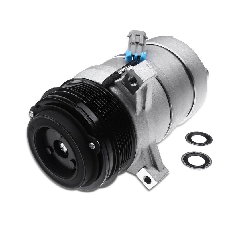 AC Compressor with Clutch & Pulley for Chevrolet Commercial Chassis 89-93 GMC