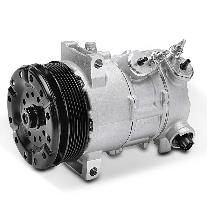 AC Compressor with Clutch & Pulley for Chrysler 200 Sebring Dodge Avenger 2.4L