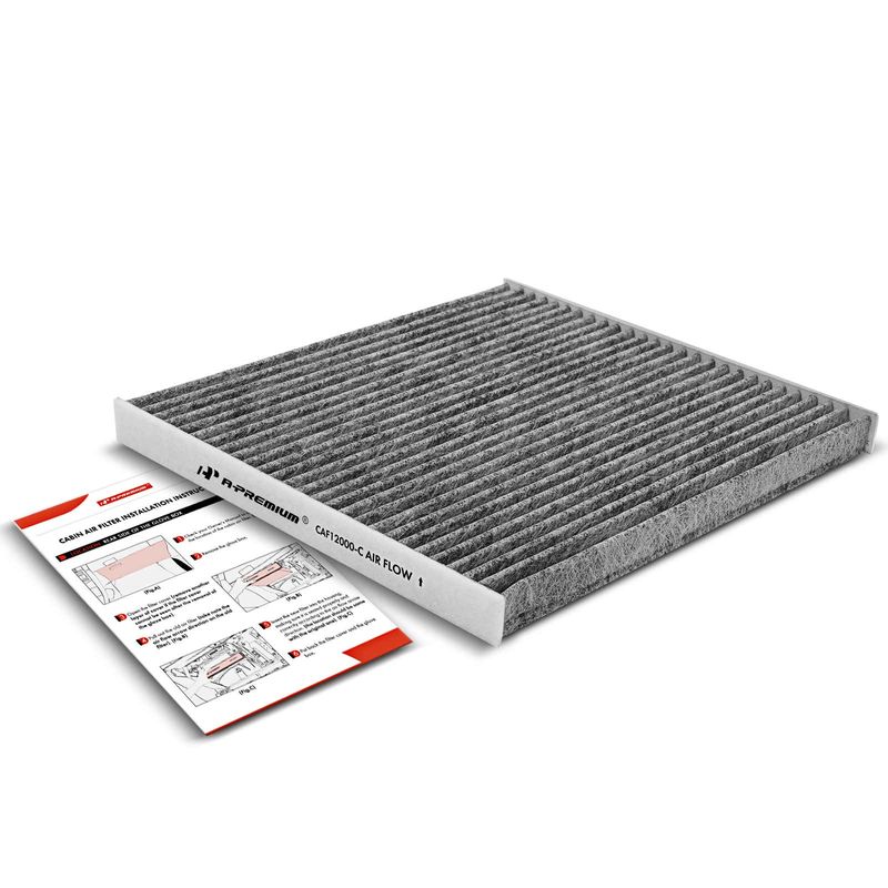 Activated Carbon Cabin Air Filter for Jeep Cherokee 14-18 Chrysler 200 15-17