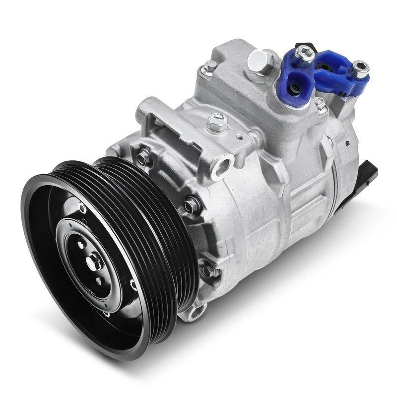 AC Compressor with Clutch & Pulley for VW Beetle Jetta 2006-2014 Golf R32 Audi