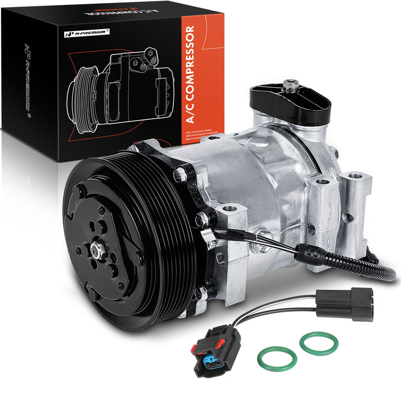 AC Compressor with Clutch & Pulley for Dodge Ram 1500 1994-2002 Ram 2500 Dakota