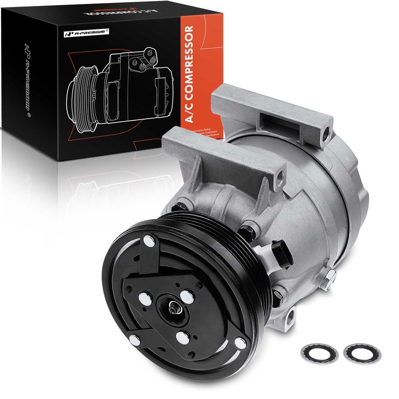 AC Compressor with Clutch & Pulley for Buick Skylark Chevrolet Beretta Corsica