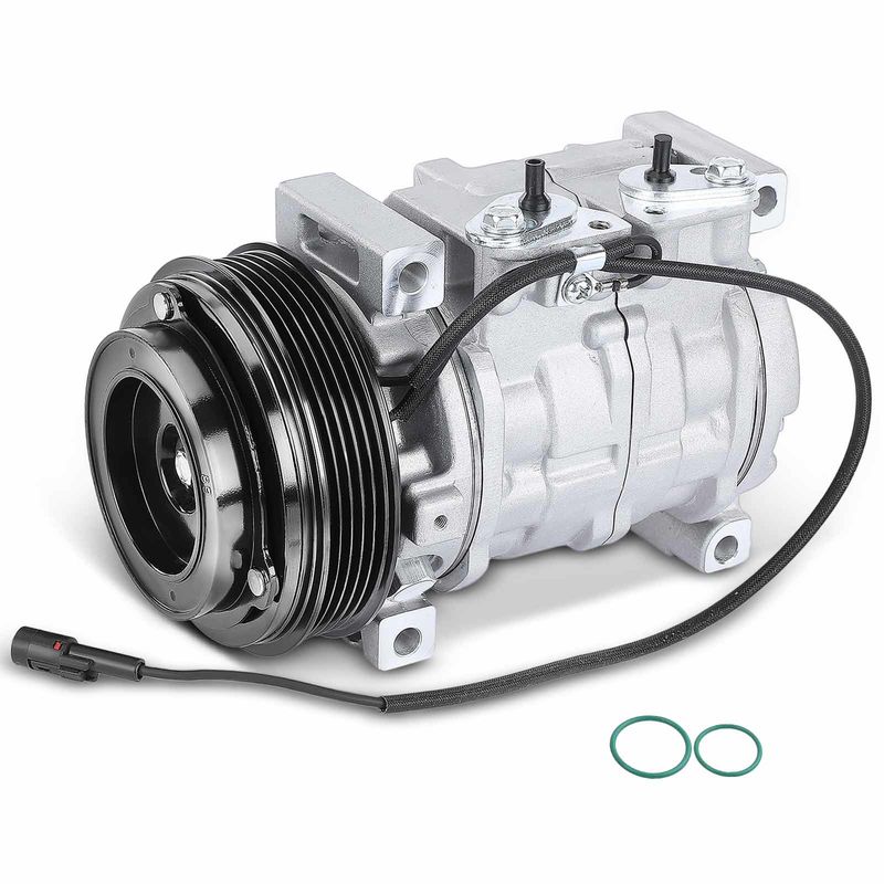 AC Compressor with Clutch & Pulley for Suzuki Aerio 2002-2007 L4 2.0L L4 2.3L