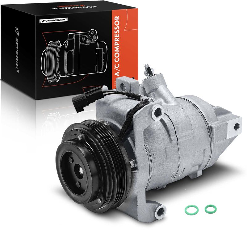 AC Compressor with Clutch & Pulley for Ford F-150 Expedition Navigator 3.5L 3.7L