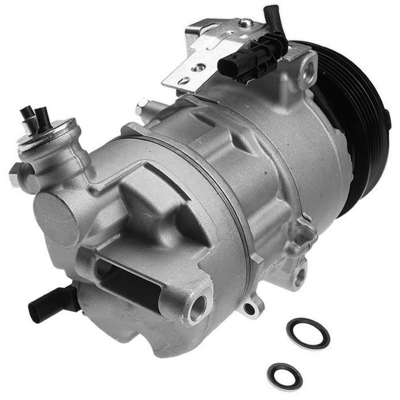 AC Compressor with Clutch & Pulley for Cadillac ATS 13-17 CTS Chevy Camaro
