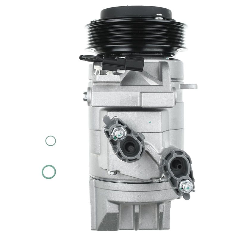 AC Compressor with Clutch & Pulley for Ford F-150 2015-2017 V6 2.7L DKS20