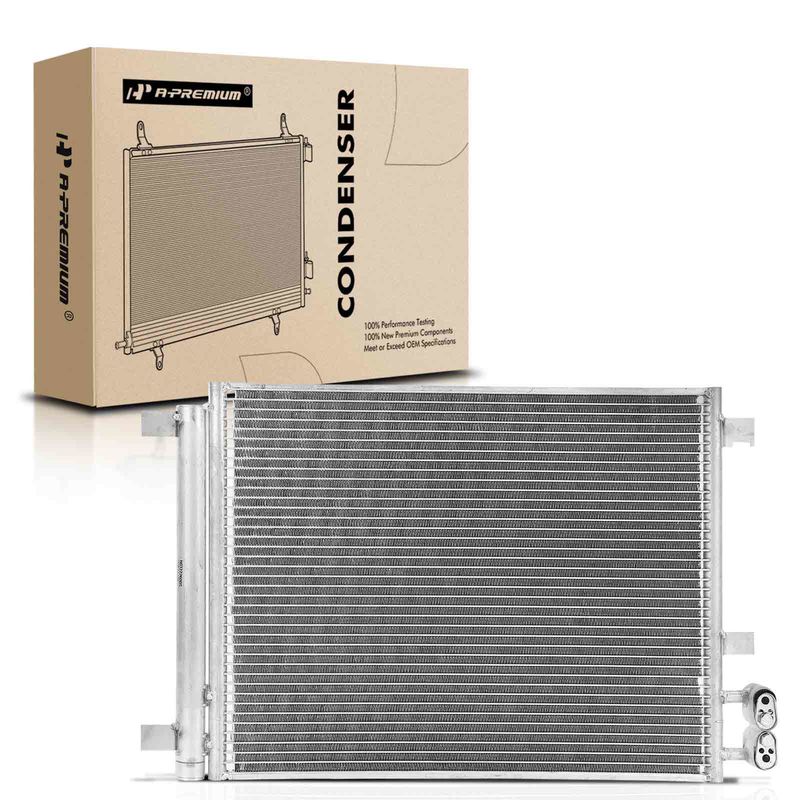 A/C Condenser with Receiver Drier for Chevrolet Corvette 2014-2019 V8 6.2L