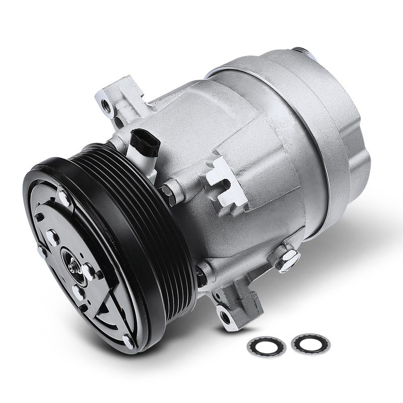 AC Compressor with Clutch & Pulley for Chevy Beretta Pontiac Corsica Sunbird