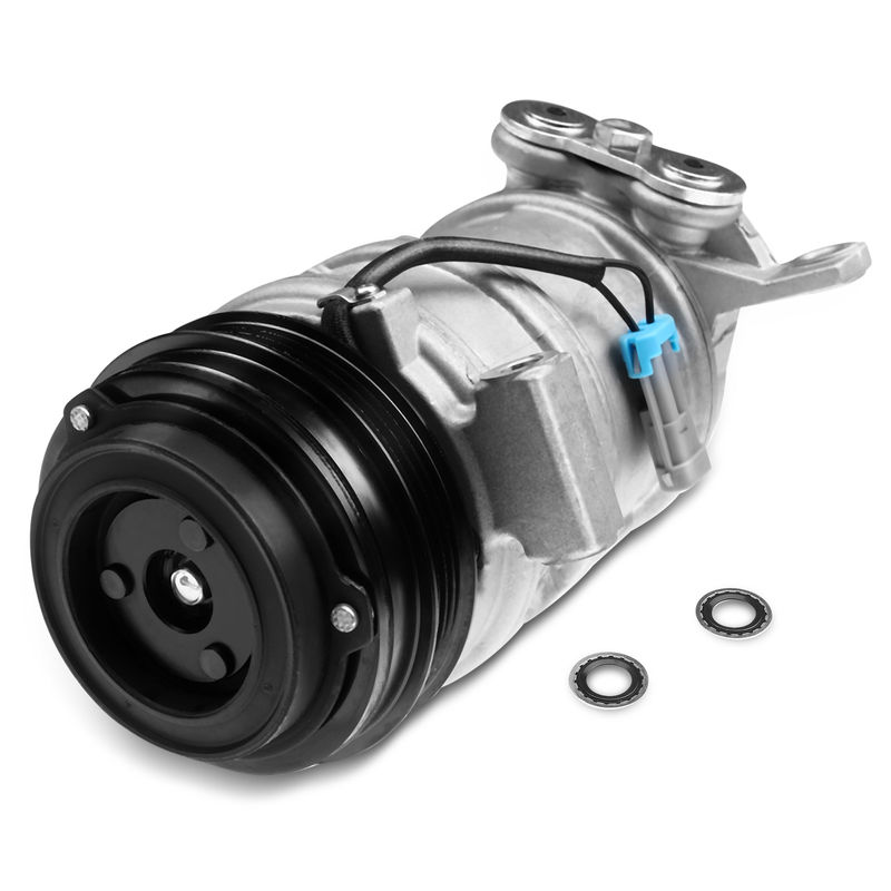 AC Compressor with Clutch & Pulley for Chevrolet Silverado 1500 2500 Tahoe GMC