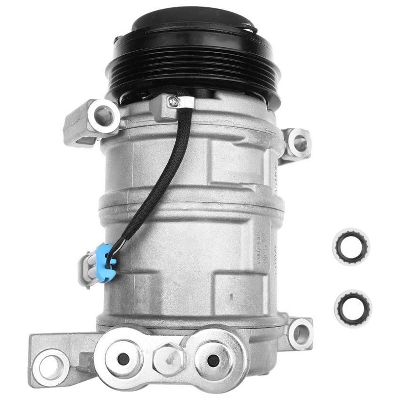 AC Compressor with Clutch & Pulley for Chevrolet Silverado 1500 2500 Tahoe GMC
