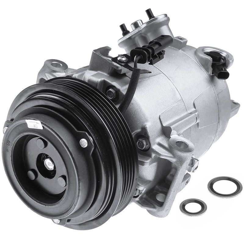 AC Compressor with Clutch & Pulley for Chevy Malibu 13-16 Equinox GMC Terrain