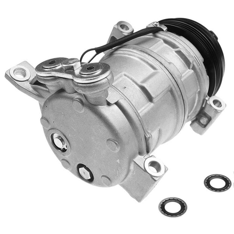 AC Compressor with Clutch & Pulley for Chevrolet Silverado 1500 2500 Tahoe GMC