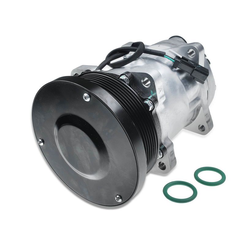 AC Compressor with Clutch & Pulley for PAG100 R-134A Sd7h15 Compressor