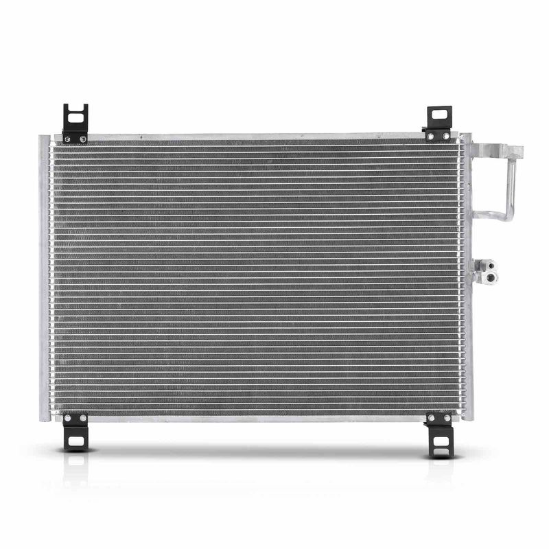 A/C Condenser without Receiver Drier for Chevy Trailblazer Buick GMC Isuzu Saab