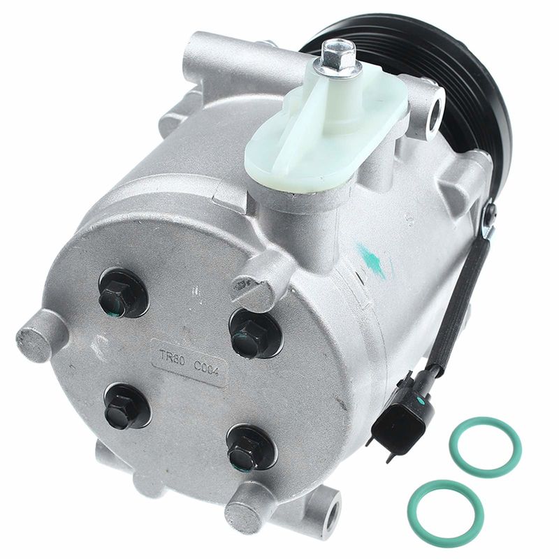 AC Compressor with Clutch & Pulley for Ford Expedition 03-06 Lincoln Navigator